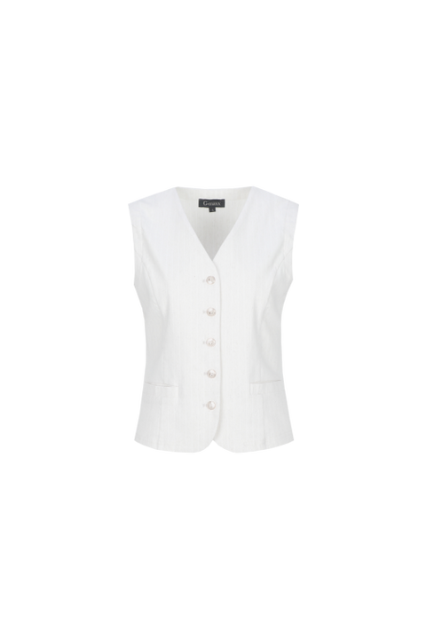 G-maxx - 26ZZG25 - 014011 sand/offw top gilet