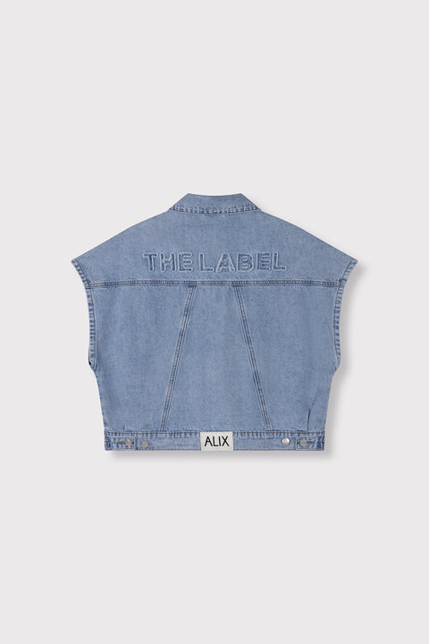 ALIX THE LABEL - 2604433680 - light blue denim / jacket