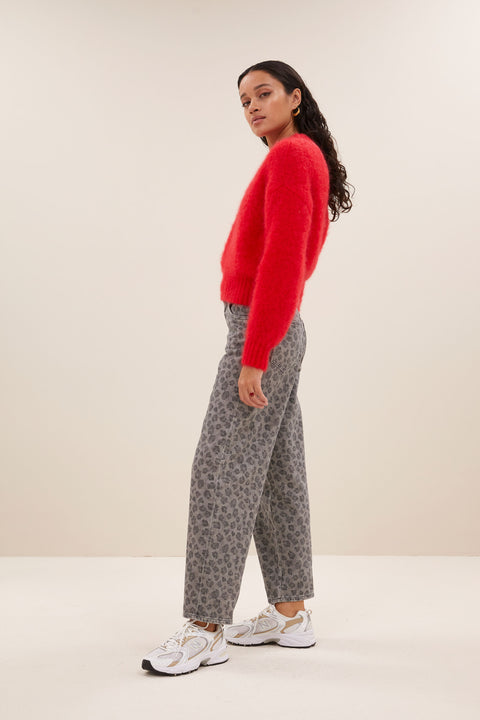 By Bar - Sonny pullover 25515014 - 283 Scarlet red