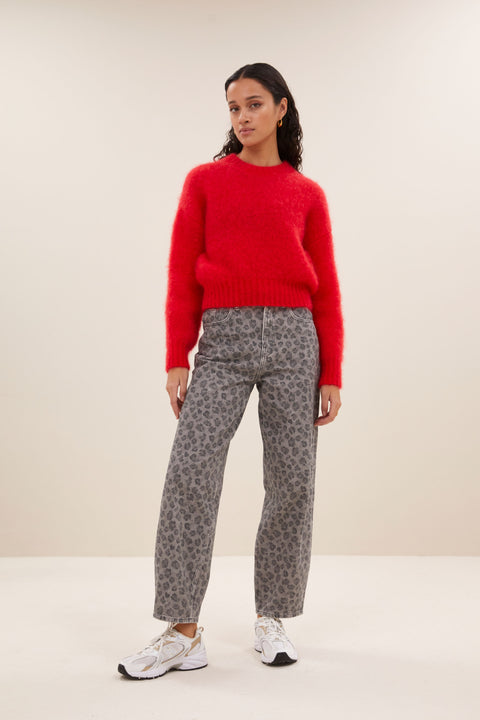 By Bar - Sonny pullover 25515014 - 283 Scarlet red