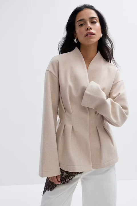 Gina Tricot - Sculpted sweater - Cream