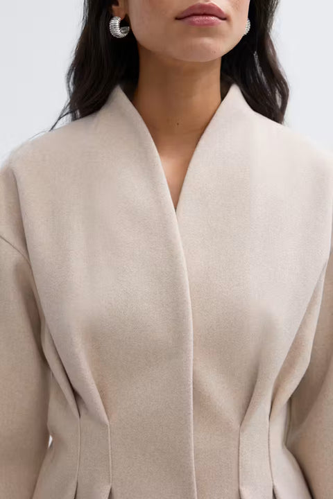 Gina Tricot - Sculpted sweater - Cream