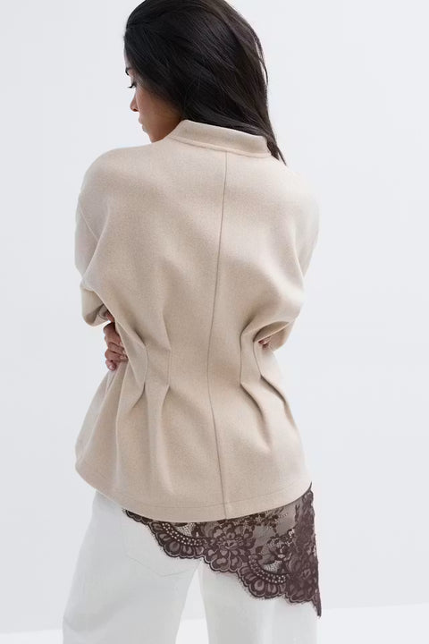 Gina Tricot - Sculpted sweater - Cream