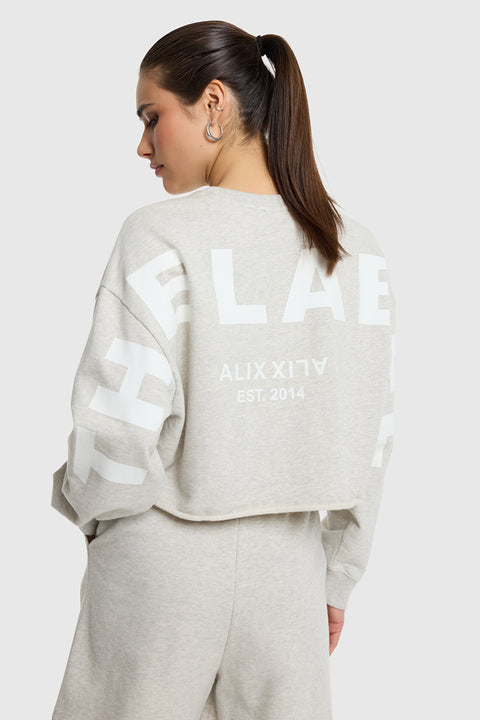 ALIX THE LABEL - 2606894795 - 940 Lt grey melange / top