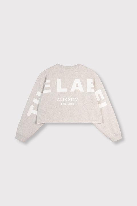 ALIX THE LABEL - 2606894795 - 940 Lt grey melange / top