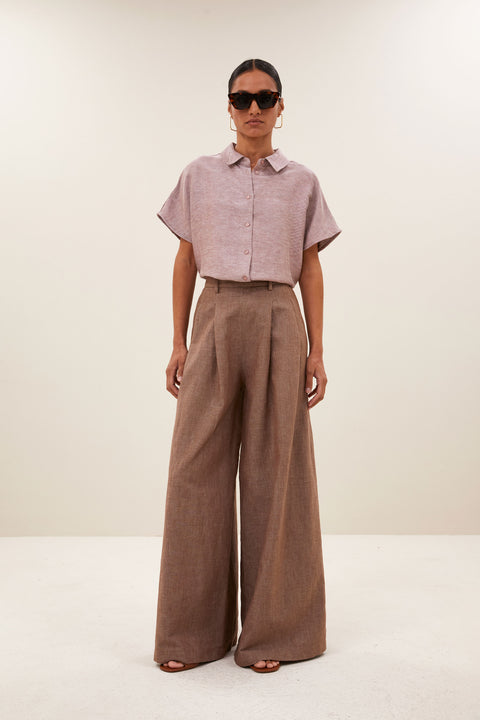 By Bar - Barley gloss blouse - 294 Mellow rose