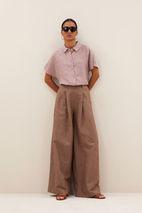 By Bar - Barley gloss blouse - 294 Mellow rose