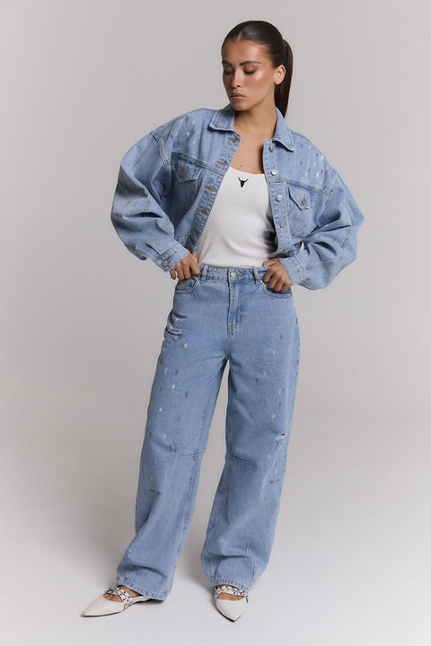 ALIX THE LABEL - 2608142839 - 199 LIGHT BLUE DENIM / jeans