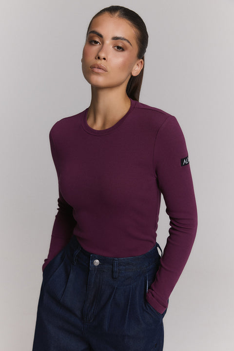 ALIX THE LABEL - 2608870945 - 517 AUBERGINE / top
