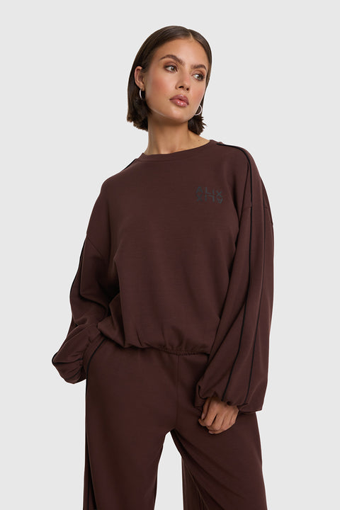 ALIX THE LABEL - 2608860939 - 659 WARM BROWN / sweater