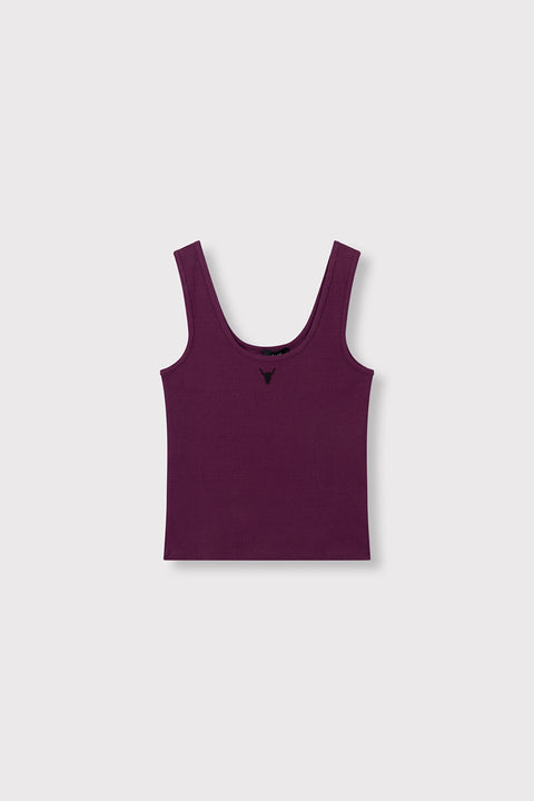 ALIX THE LABEL - 2608870946 - 517 AUBERGINE / top