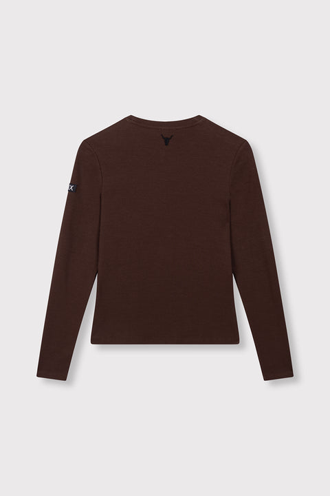 ALIX THE LABEL - 2608870945 - 659 WARM BROWN / top