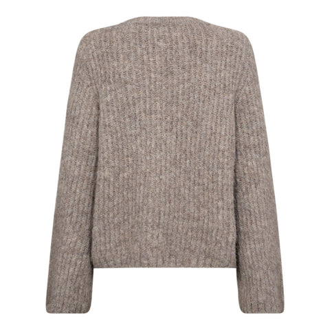 Co couture - CharlieCC V-cardigan - Walnut