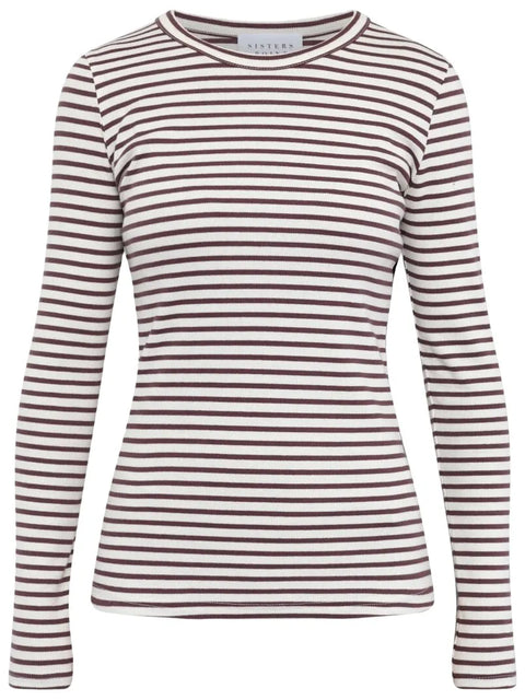 Sisterspoint - 16453 Eike-ls.str - Cream/Berry / top