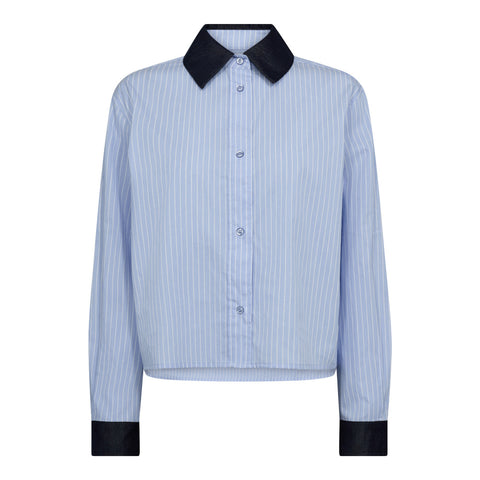 Co couture - Nelson CC stripe shirt - Pale blue