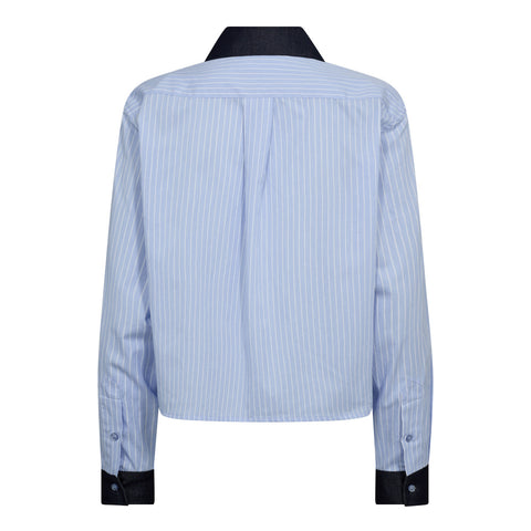 Co couture - Nelson CC stripe shirt - Pale blue