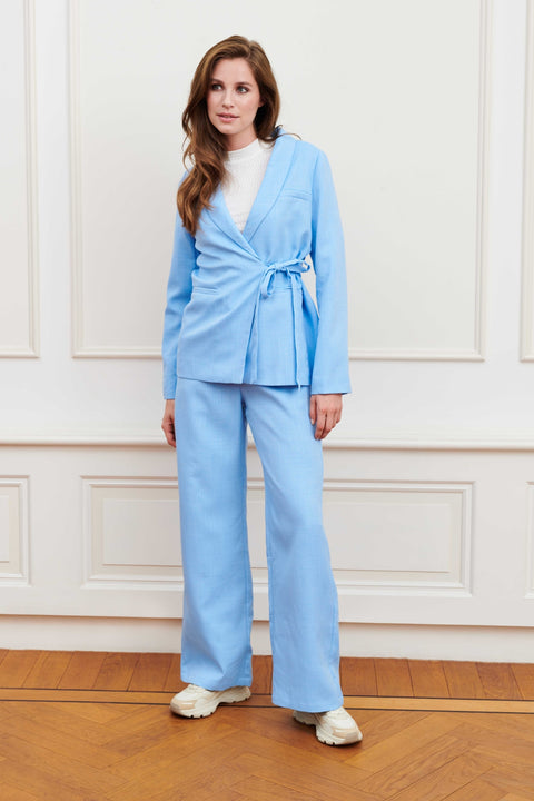 Lofty Manner - QA33 - Trouser Loua - 400 blue