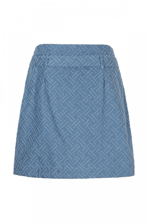 Lofty Manner - QA40 - Skirt Vive - 415 denim blue