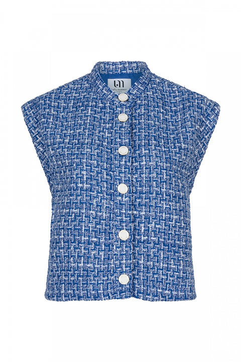 Lofty Manner - QB44.1 - Gilet Sammi - 400 blue