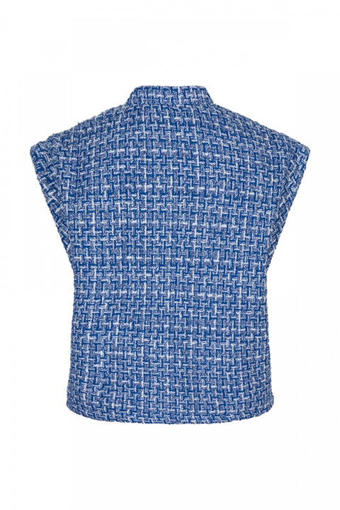 Lofty Manner - QB44.1 - Gilet Sammi - 400 blue