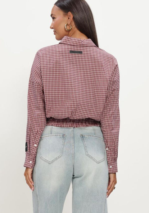 HAUTE L'AMITI? - HL10753 - Wine / blouse