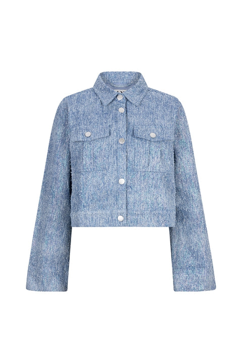 Lofty Manner - QC47 - Jacket Liona - 415 denim blue