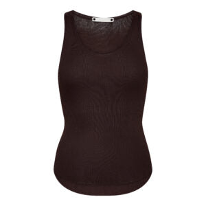 Co couture - 42015 Claire CC Rib - 145 Dark brown / top