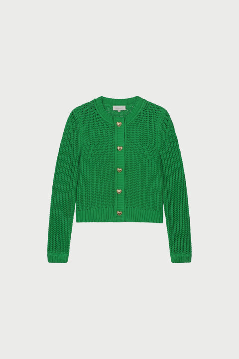 Fabienne Chapot - Vest CLTCAR07AW254321 - 4321 Green Glimm