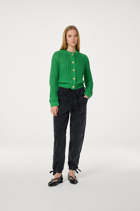 Fabienne Chapot - Vest CLTCAR07AW254321 - 4321 Green Glimm