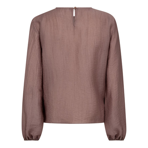 Co couture - ConnyCC drape blouse - 103 Old rose