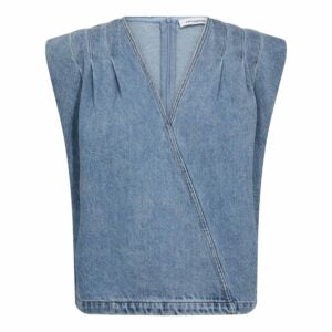 Co couture - 45125 AsjaCC wrap - 552 Denim blue / top
