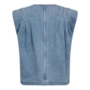 Co couture - 45125 AsjaCC wrap - 552 Denim blue / top