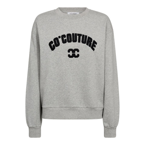 Co couture - ZoeCC CoCouture sweater  - 57 Grey melange