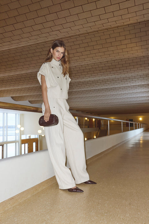 Co couture - 500117 CalinCC Pant - 10003 Creme