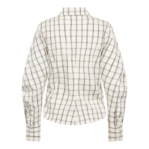 Co couture - 500183 BisoCC Asym Check - 10002 Offwhite