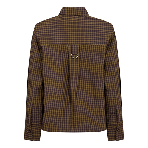 Co couture - 500196 TeffaCC Padded Check - 60009 Olive