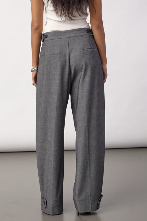 Co couture - 500293 JackyCC Pleat - 65003 Mid grey