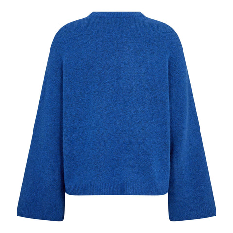 Co couture - 500333 RogerCC O-neck - 40002 New blue