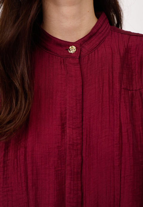 Co couture - 500359 TassyCC shirt - 30006 Berry red