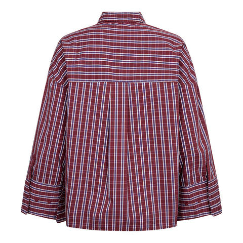 Co couture - 500375 ReneeCC check - 30006 Berry red