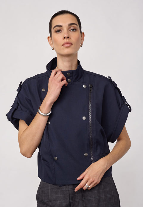 Co couture - 500385 LunaCC Vest - 40007 Navy
