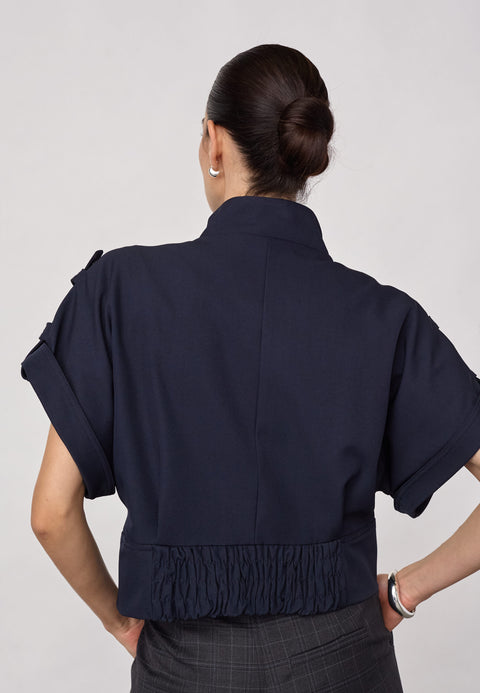 Co couture - 500385 LunaCC Vest - 40007 Navy