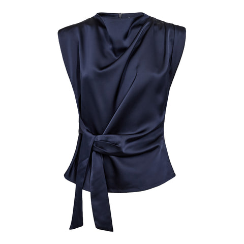 Co couture - 500575 Safira CC Pleat Top - 40007 Navy