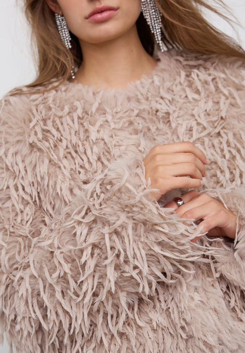 Co couture - 500603 Felice CC feather - 20014 Mink