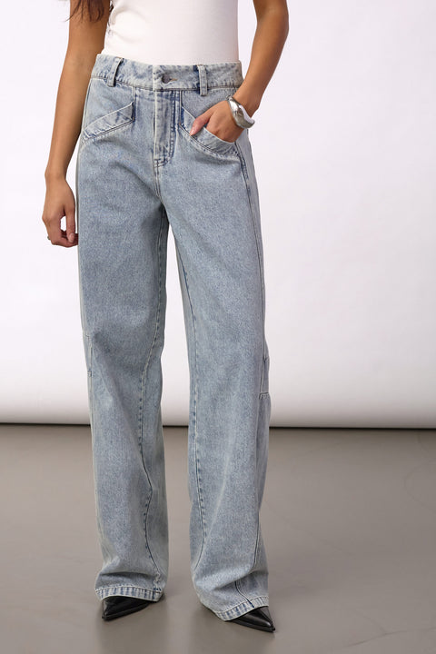Co couture - 500801 JacksonCC Barrel - 45007 Bleach denim