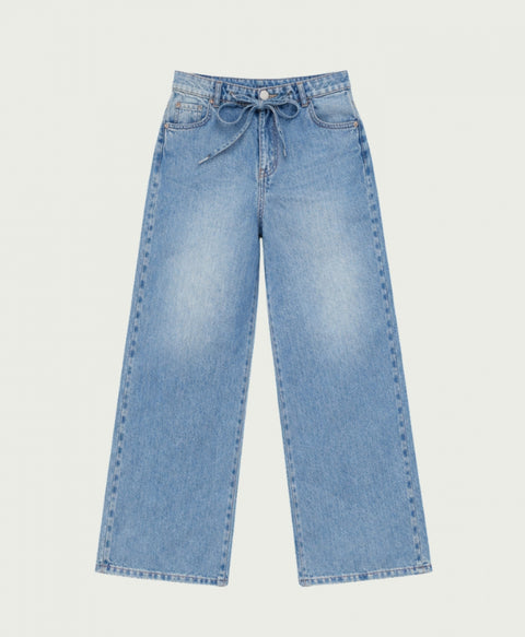 Elvira - Demi trouser - 882 Washed denim