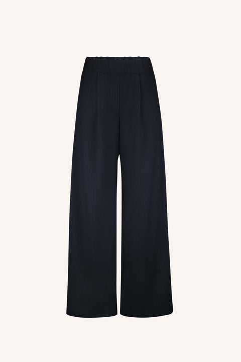 By Bar - Benji kingsblue stripe pants - 602 Dark navy