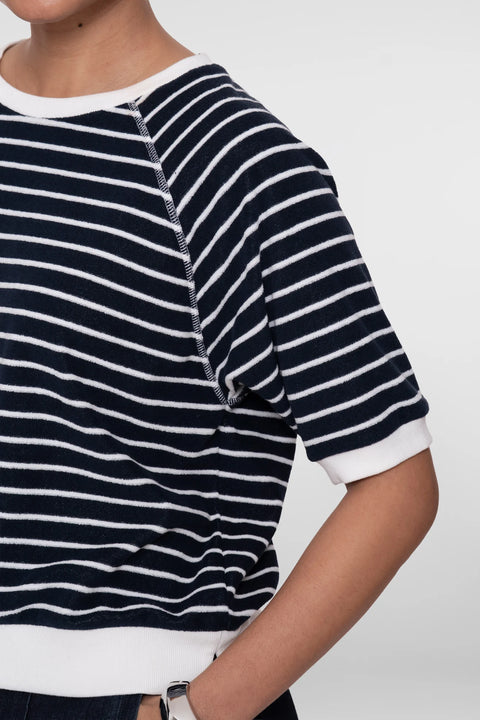 Geisha - 62001-10 - 675 navy/white / shirt