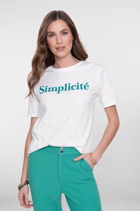 Geisha - 62086-41 - 10 off-white/eme / shirt