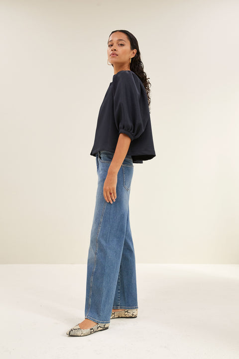 By Bar - Begum mid denim pants - 625 Denim